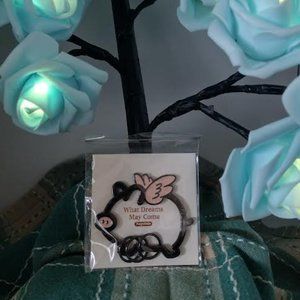 What Dreams May Come True Pig Keychain